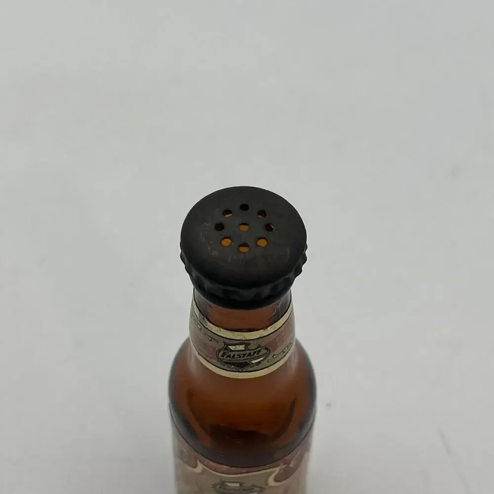 Falstaff Mini Salt & Pepper Shaker Beer Bottles - Miniature 4